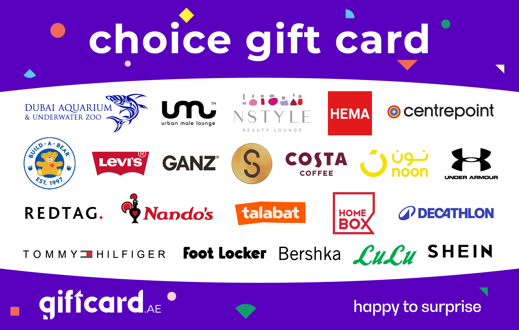 All-in-1 Choice Gift Card