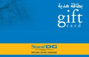 Sharaf DG Gift Card