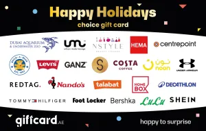 Happy Holidays Choice Gift Card