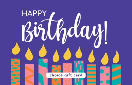 Happy Birthday Gift Card