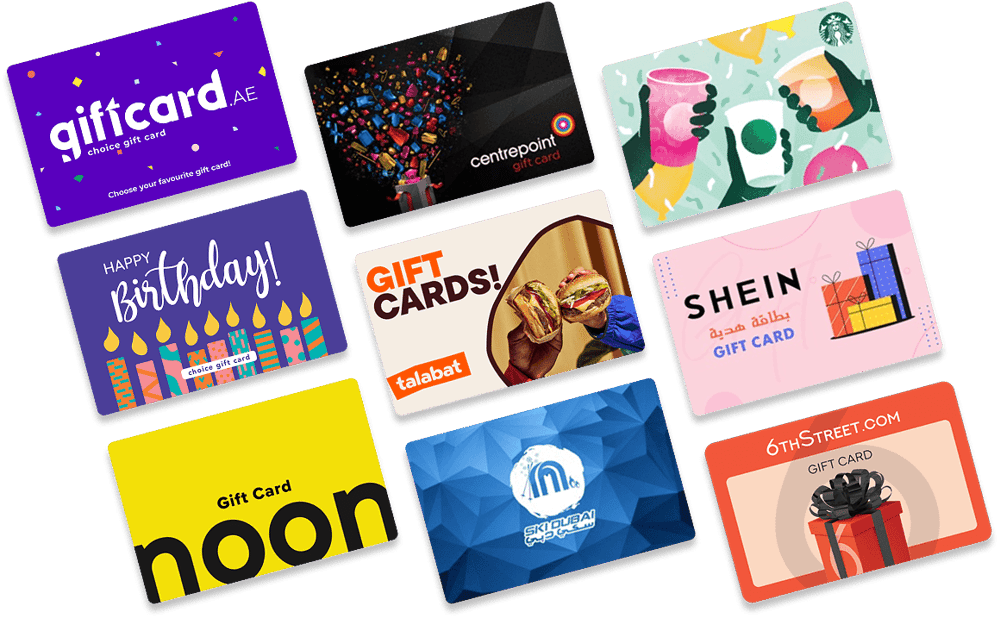 Card grid UAE
