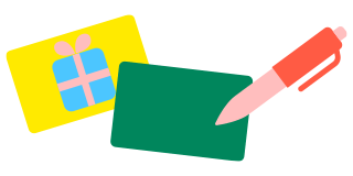 Can I personalise the gift cards?